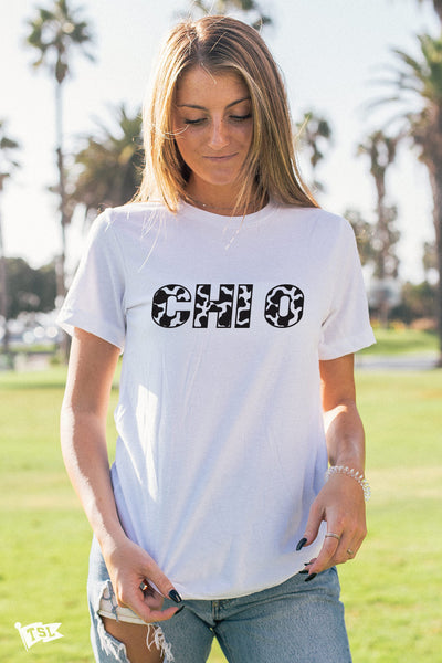 Chi Omega Cattle Tee