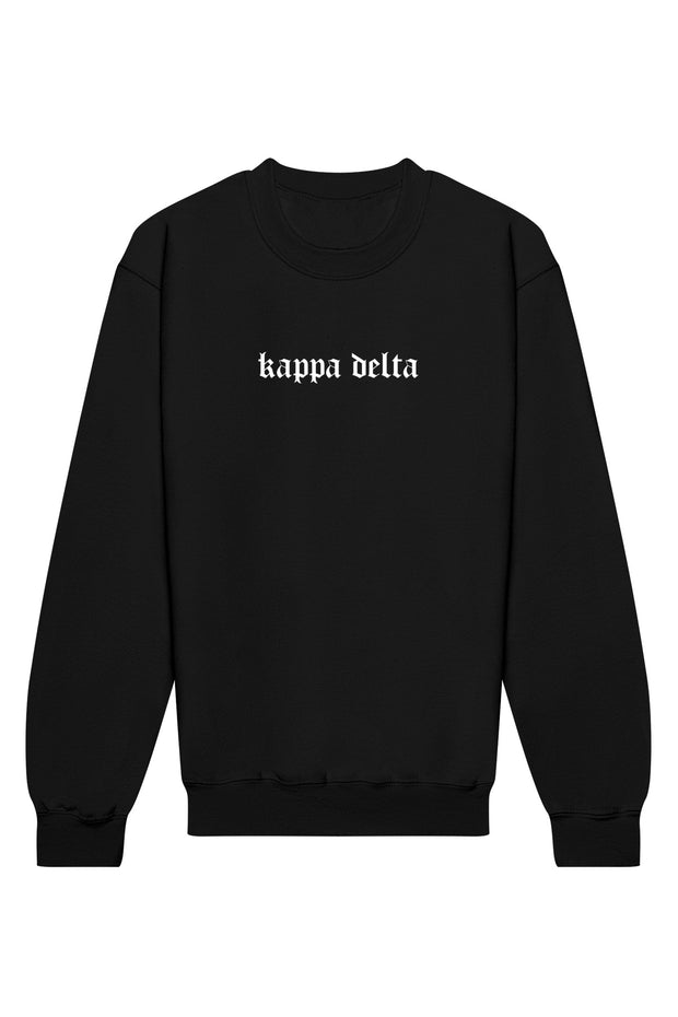 Kappa Delta Classic Gothic II Crewneck Sweatshirt