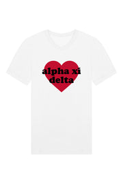 Alpha Xi Delta Heart Tee
