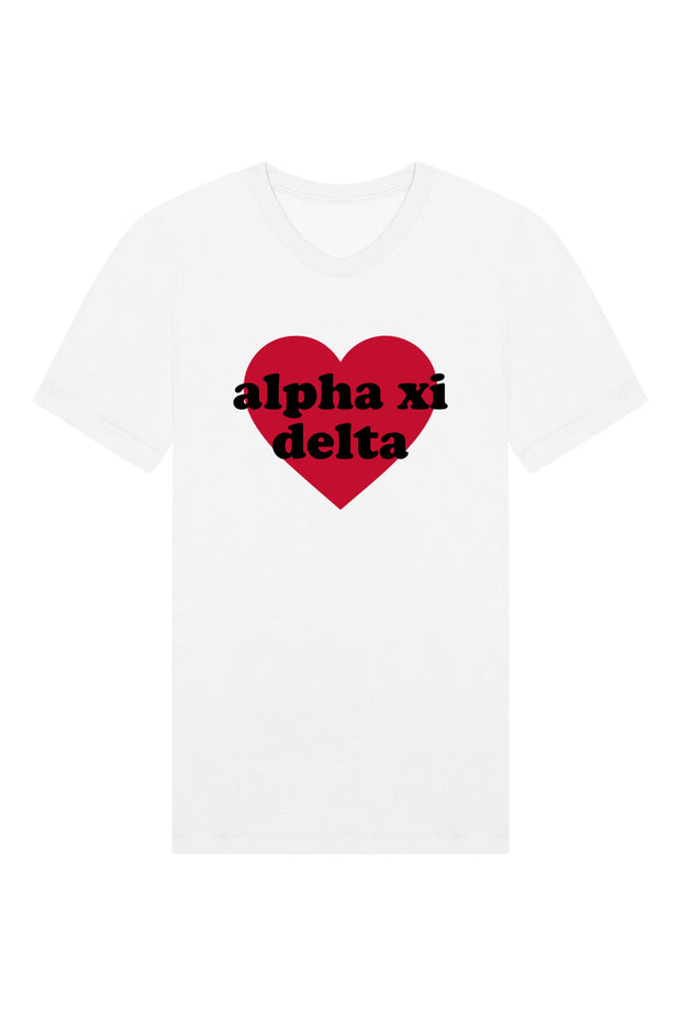 Alpha Xi Delta Heart Tee