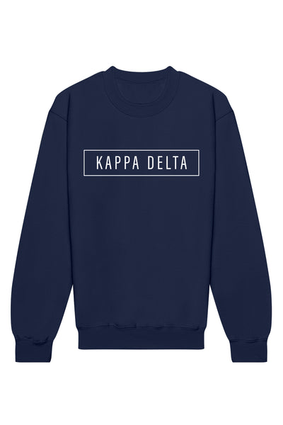 Kappa Delta Blocked Crewneck Sweatshirt