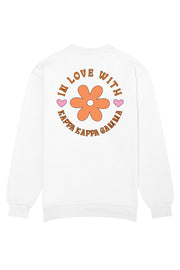 Kappa Kappa Gamma In Love With Crewneck Sweatshirt