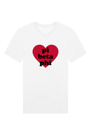 Pi Beta Phi Heart Tee