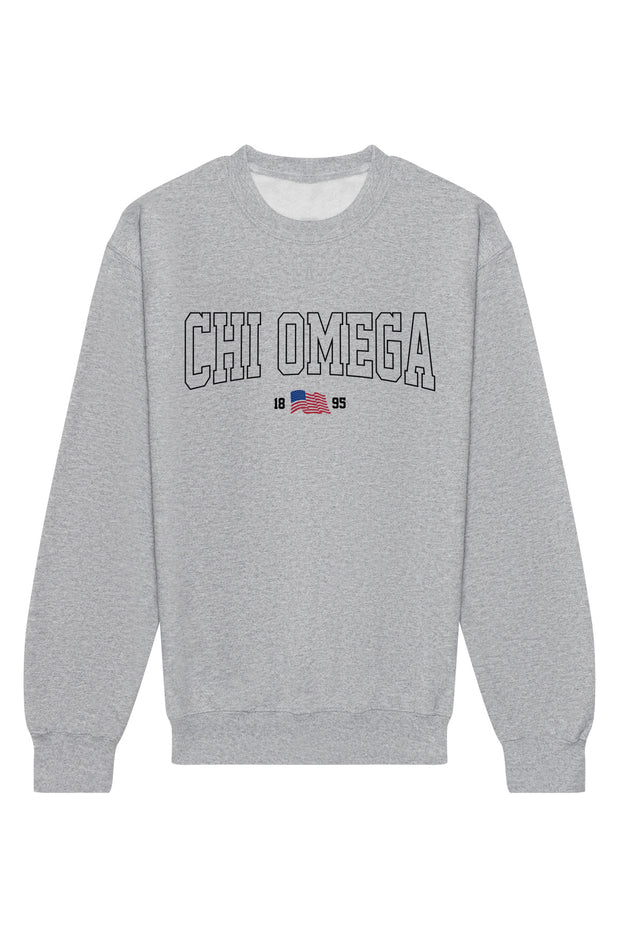 Chi Omega Candidate Crewneck Sweatshirt
