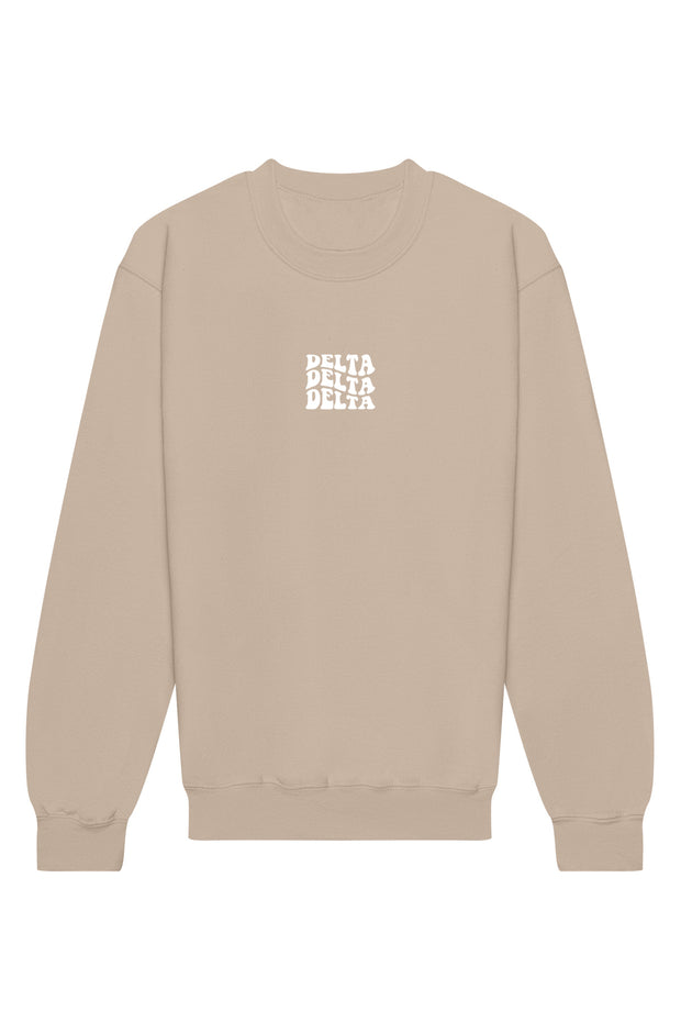 Delta Delta Delta Illusion Crewneck Sweatshirt