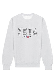 Zeta Tau Alpha Candidate Crewneck Sweatshirt