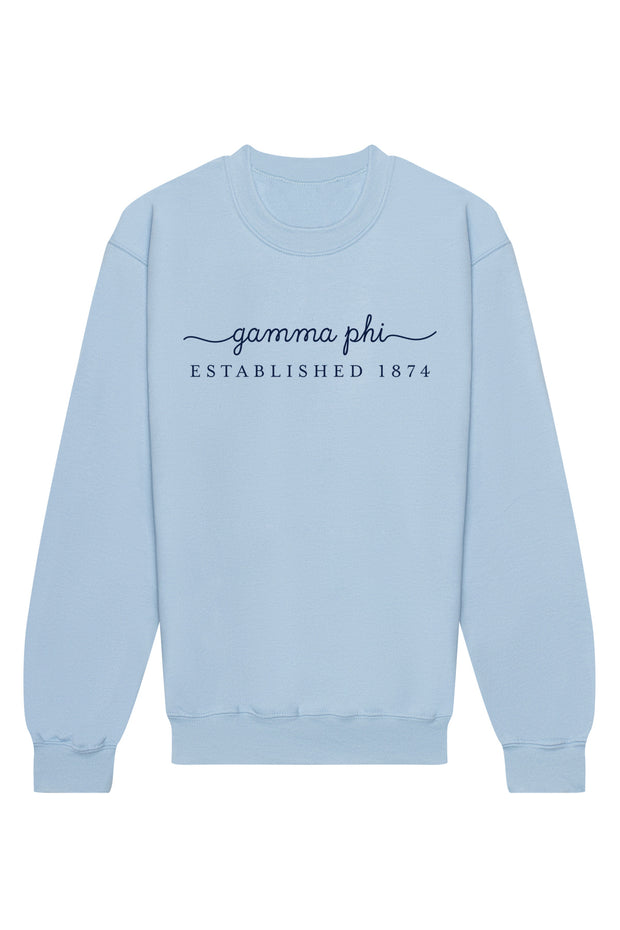 Gamma Phi Beta Signature Crewneck Sweatshirt