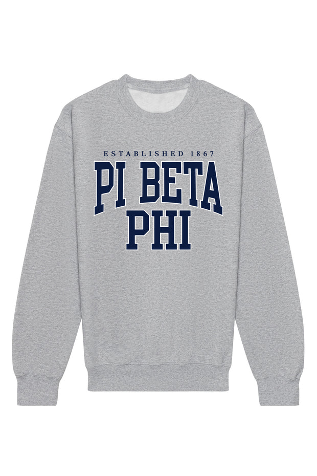 Pi Beta Phi Collegiate Crewneck Sweatshirt