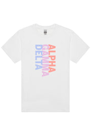 Alpha Gamma Delta Vertical Shirt