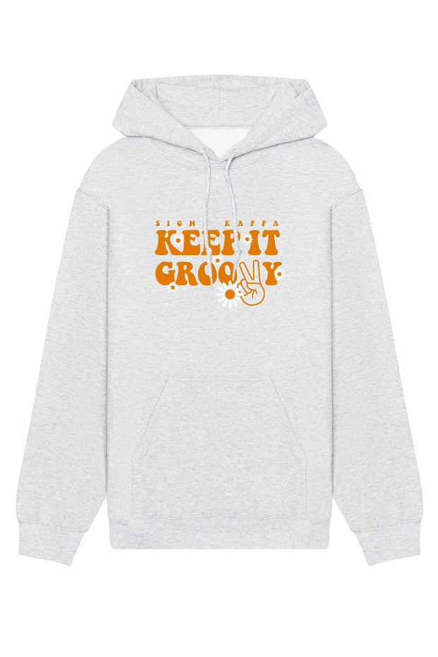 Sigma Kappa Keep It Groovy Hoodie