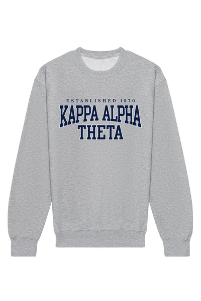 Kappa Alpha Theta Collegiate Crewneck Sweatshirt