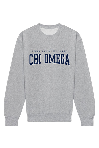 Chi Omega Collegiate Crewneck Sweatshirt