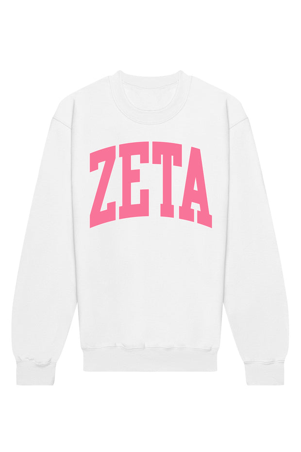 Zeta Tau Alpha Rowing Crewneck Sweatshirt 2.0