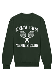 Delta Gamma Tennis Club Crewneck Sweatshirt