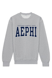 Alpha Epsilon Phi Collegiate Crewneck Sweatshirt