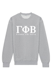 Gamma Phi Beta Letters Crewneck Sweatshirt