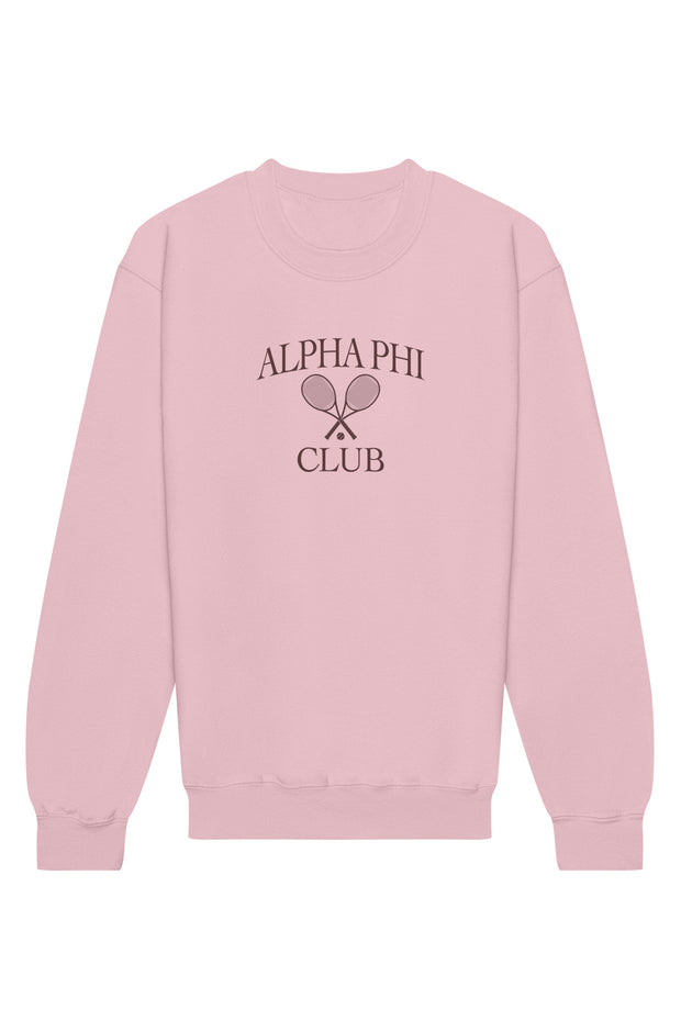 Alpha Phi Greek Club Crewneck Sweatshirt