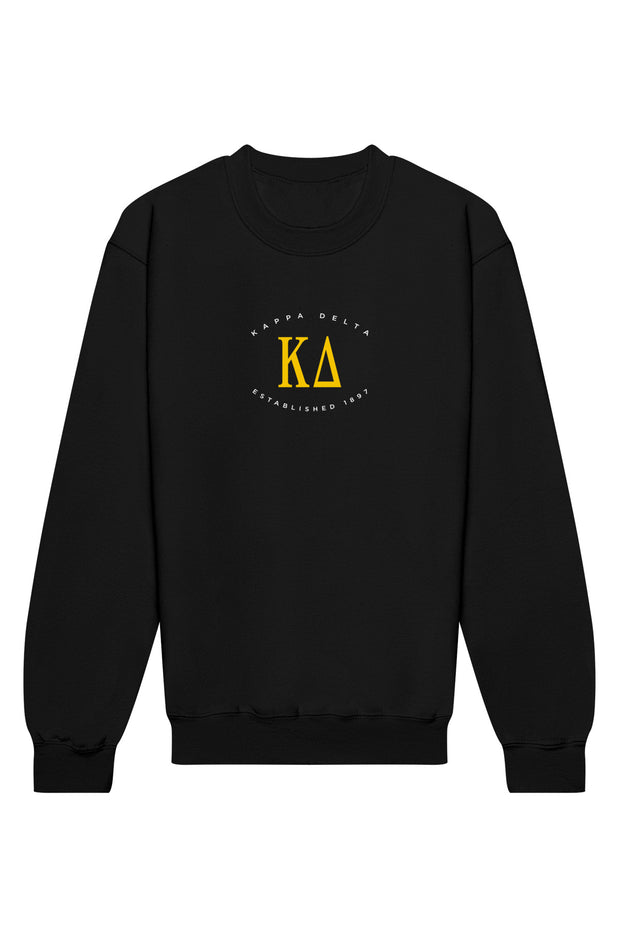 Kappa Delta Emblem Crewneck Sweatshirt