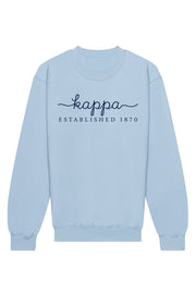 Kappa Kappa Gamma Signature Crewneck Sweatshirt