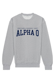 Alpha Omicron Pi Collegiate Crewneck Sweatshirt