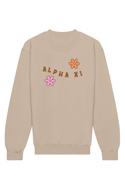 Alpha Xi Delta In Love With Crewneck Sweatshirt