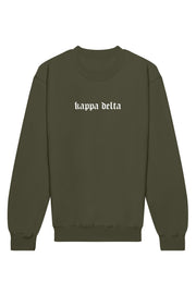 Kappa Delta Classic Gothic II Crewneck Sweatshirt