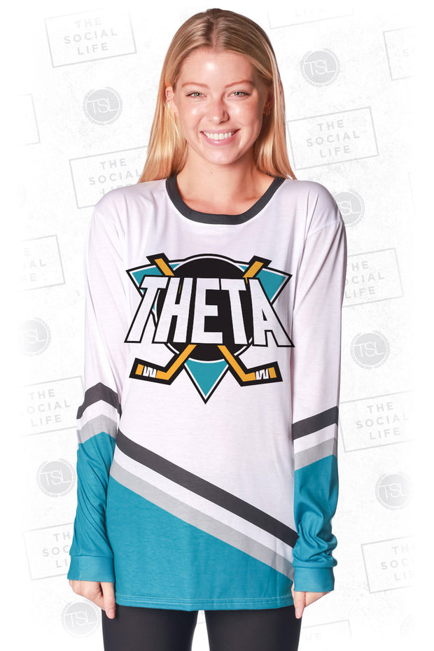 Kappa Alpha Theta Mighty Hockey Long Sleeve