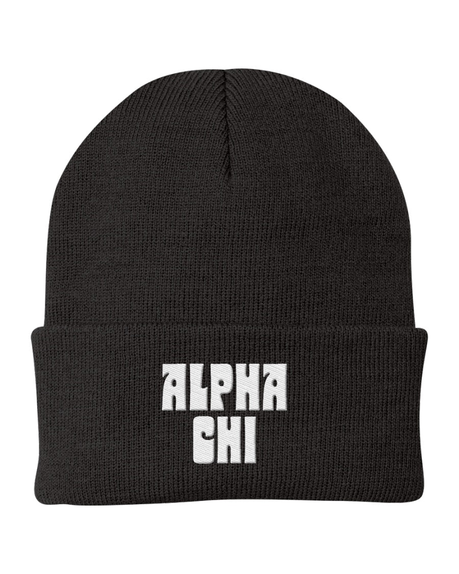 Alpha Chi Omega Bubbly Beanie The Social Life